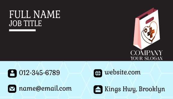 Pharmacy Bag Business Card