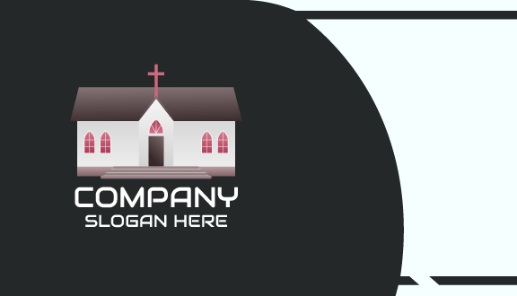 Pink Cross Church Business Card