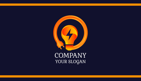 Power Line Electrician Business Card