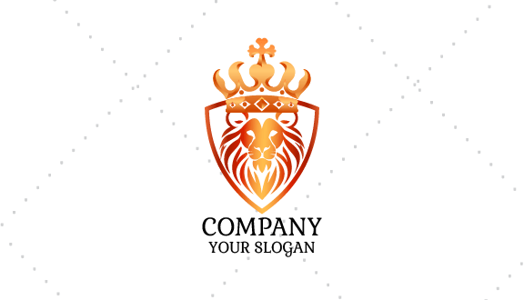 Powerful Rule Crown Business Card