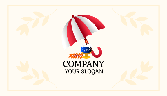 Premium Candle Autumn Business Card