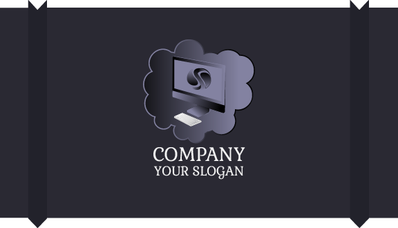 Premium Computer Business Card