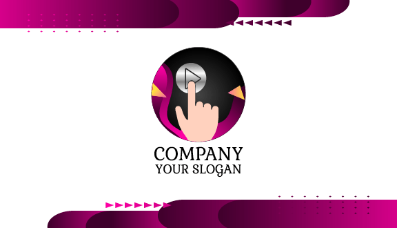 Purple Entertainment Business Card