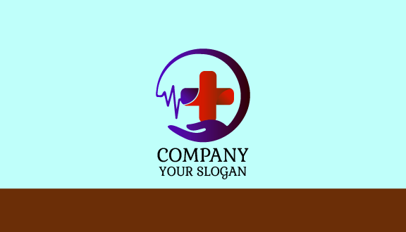 Purple Hand Pharmacy Business Card