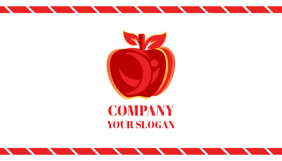 Red Apple Business Card