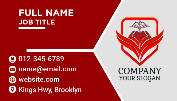 Red Pharmacy Business Card