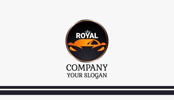 Regal Crown Car Business Card