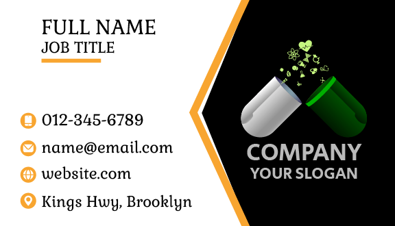 Restorative Medicine Pharmacy Business Card