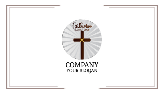 Rising Faith Church Business Card