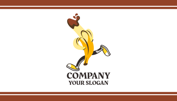 Running Banana Business Card