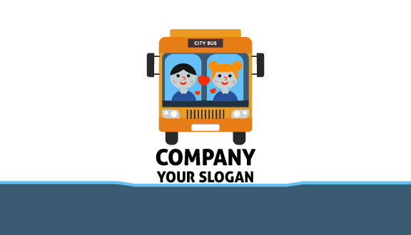 School Bus Business Card