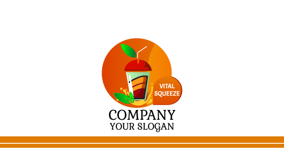 Scrumptious Juice Bar Business Card