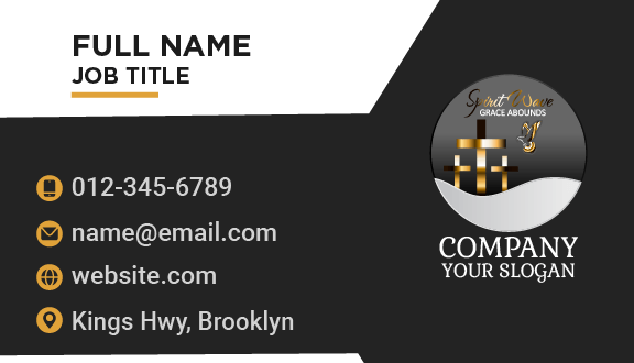 Serene Flight Church Business Card