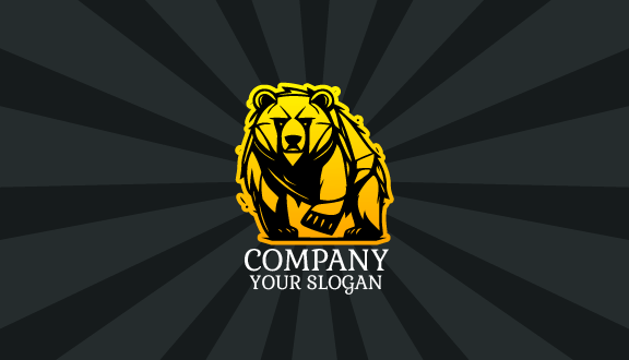 Shaggy Bear Business Card