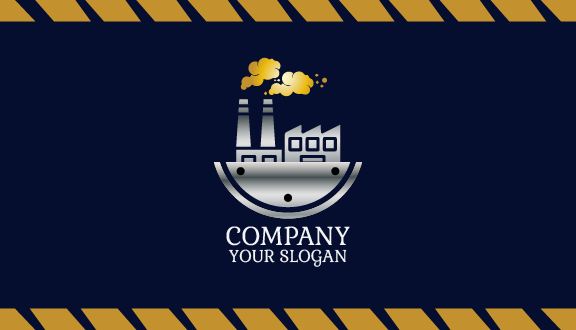 Shipping Industrial Business Card