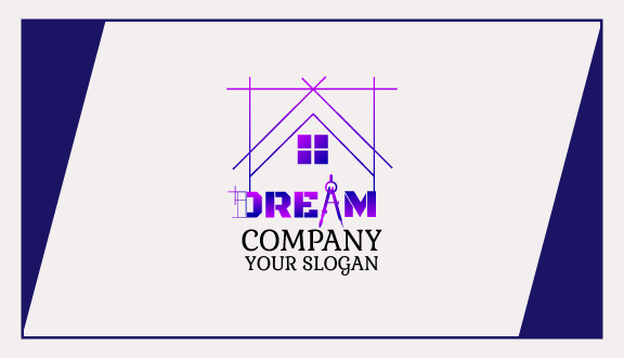 Simple Home Architect Business Card