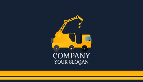 Six Wheeler Truck Business Card