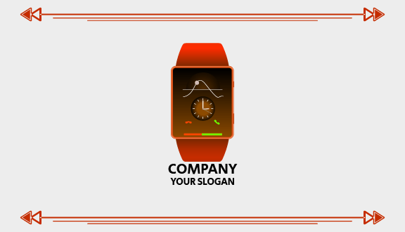 Smart Bracelet Watch Business Card
