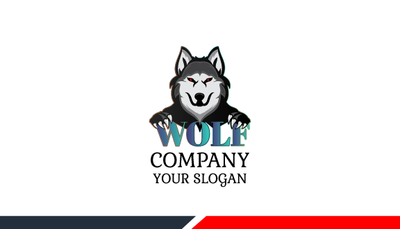 Smiling Wolf Business Card