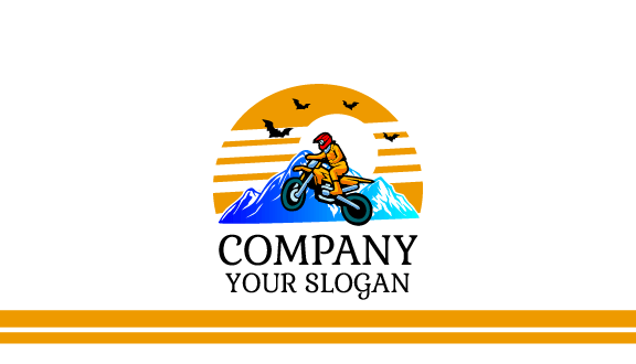 Soaring Bats Bike Business Card