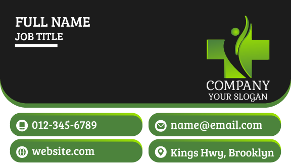 Sophisticated Pharmacy Business Card