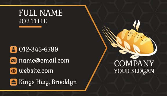 Sourdough Bakery Business Card