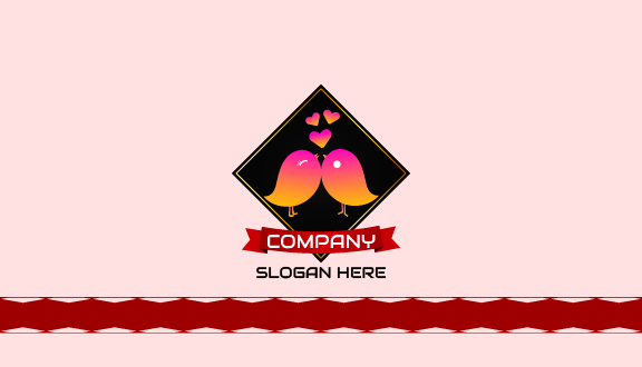 Sparrow Dating Love Business Card