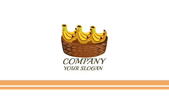 Special Banana Basket Business Card