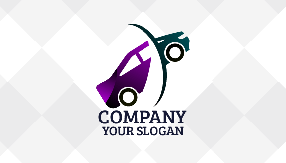 Speedily Flying Car Business Card