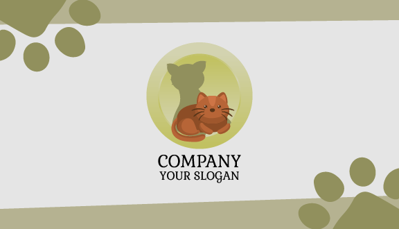 Staring Cat Business Card