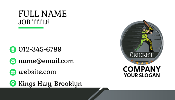 Starry Cricket Business Card