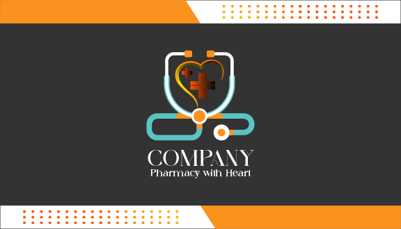 Stethoscope Pharmacy Business Card