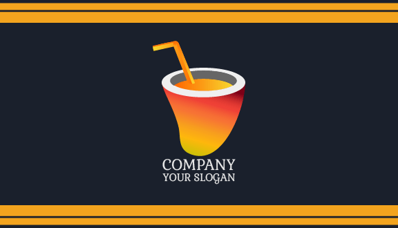 Succulent Mango Juice Business Card