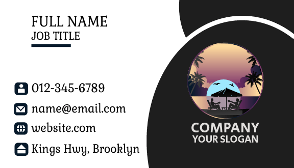 Summertime Delightful Picnic Business Card