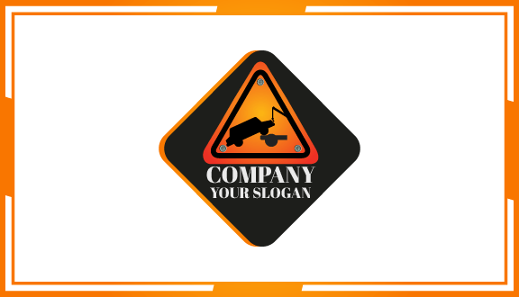 Superb Motor Truck Business Card