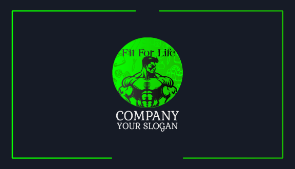 Sustainable Fitness Targets Business Card