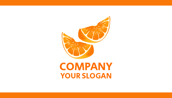 Tasty Orange Business Card