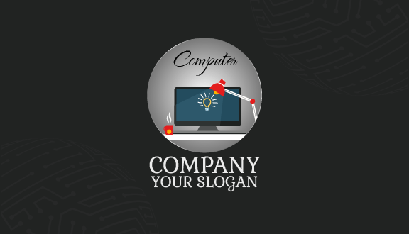 Technology Computer Business Card