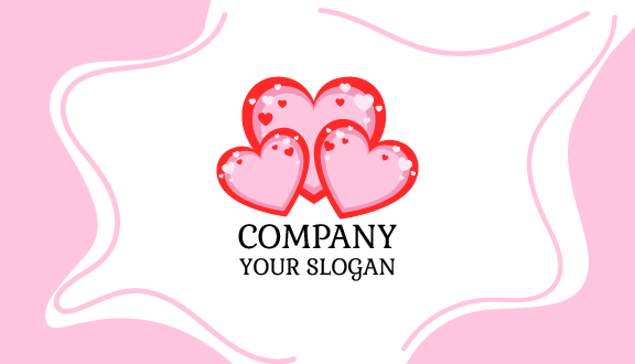 Three Hearts Dating Business Card