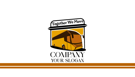 Tilted Bus Business Card