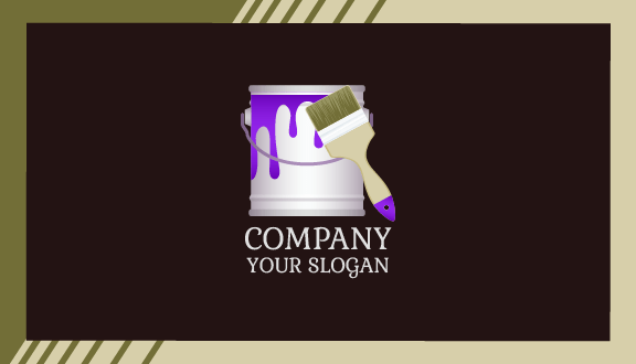 Tint Container Painter Business Card