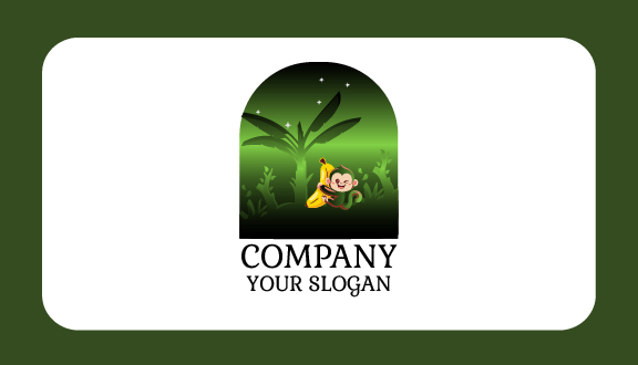 Tropical Banana Business Card