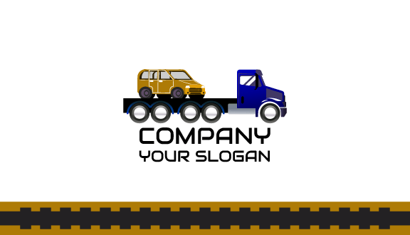 Truck Quick Service Business Card