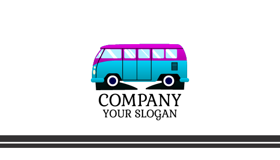 Two Shade Bus Business Card