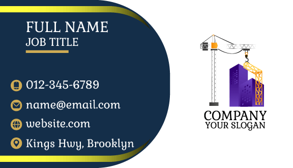 Urban Construction Business Card