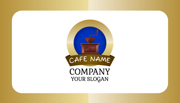 Vintage Coffee Cafe Business Card