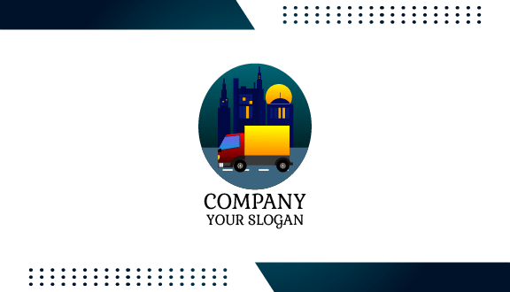 Visually Stunning Truck Business Card