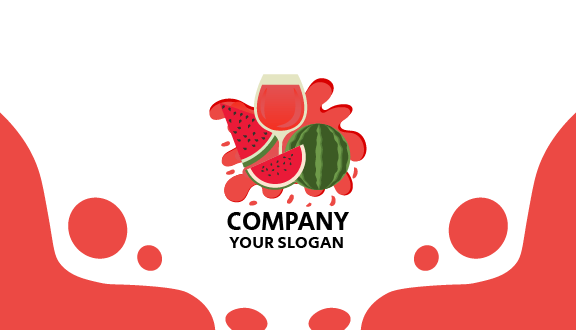 Watermelon Juice Business Card