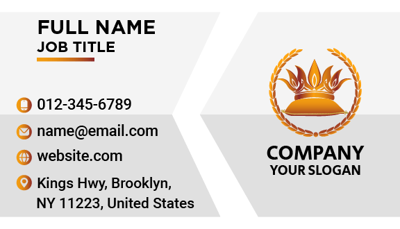 Well Polished Crown Business Card