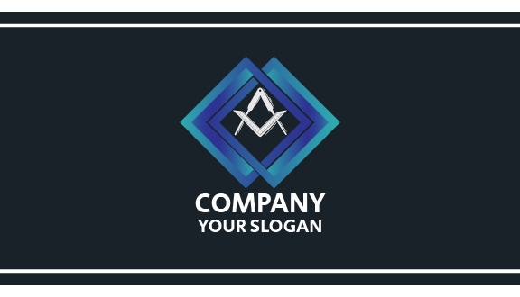 White Architect Tools Business Card